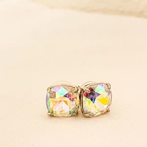 Beautiful faux diamond earrings
